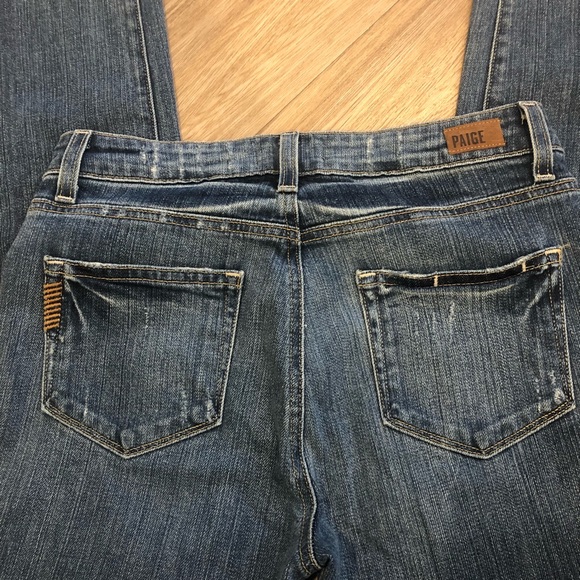 Paige Hoxton Ankle Peg Skinny Distressed Jeans - Picture 6 of 6